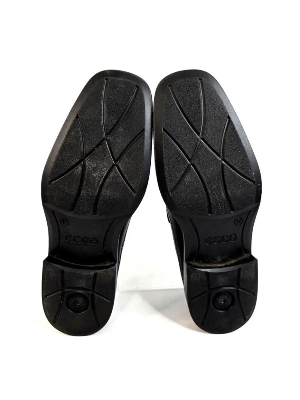 Ecco New Jersey Slip On Black Loafers Men's Size 13